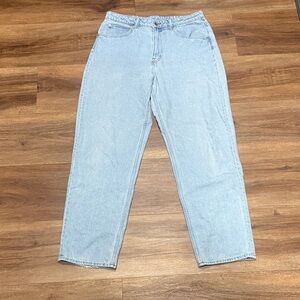 Classic Light Blue Straight Leg Women's Jeans